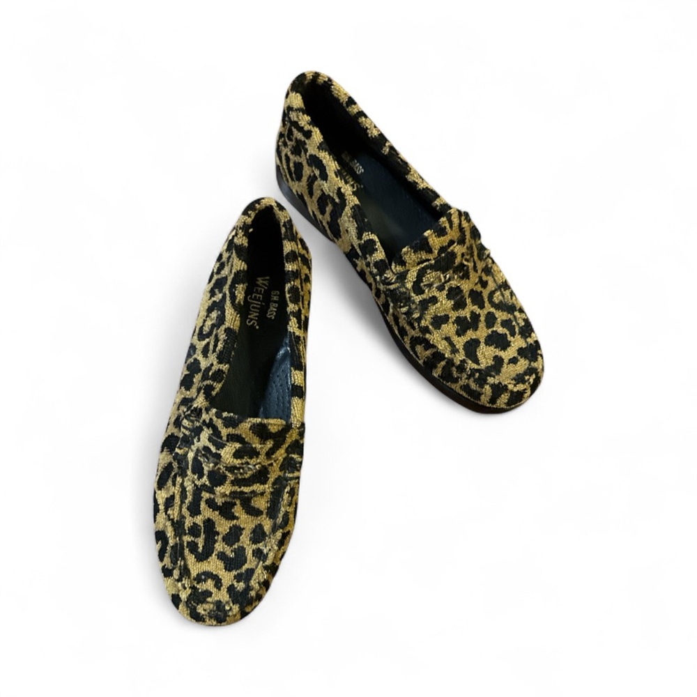 G.H. Bass & Co. Animal Print Loafers